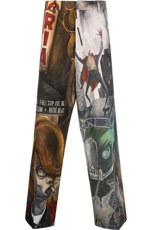 Charles Jeffrey Loverboy Pantaloni con stampa grafica