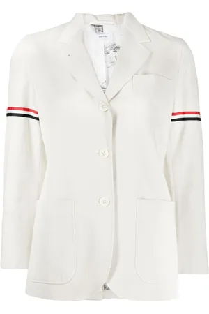 Thom Browne Blazer con banda RWB
