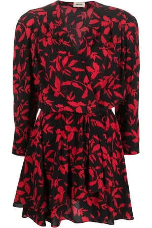 Zadig & Voltaire Abito Rogers corto a fiori