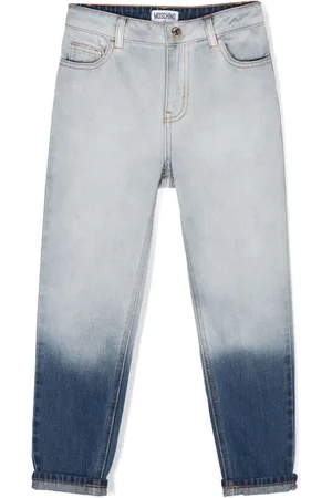 Moschino Jeans affusolati bicolore