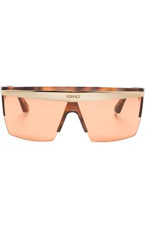 VERSACE Occhiali da sole oversize a maschera