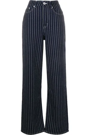 Kenzo Pantaloni dritti a righe