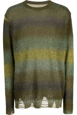 SONG FOR THE MUTE Maglione girocollo a righe