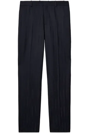 OFF-WHITE Pantaloni sartoriali a vita media