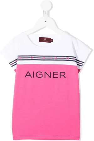Aigner T-shirt con design color-block