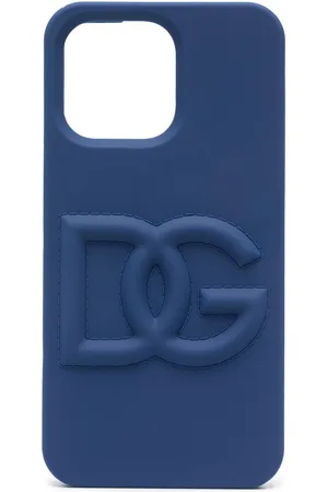 Dolce & Gabbana Cover per iPhone 14 Pro Max con logo goffrato