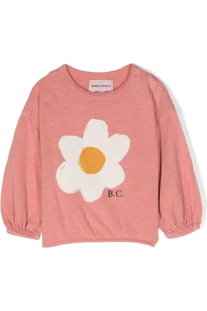 Bobo Choses Felpa Big Flower Girl