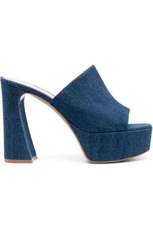 Gianvito Rossi Mules denim