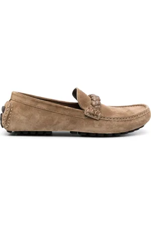 Gianvito Rossi Mocassini Massimo con dettaglio intrecciato