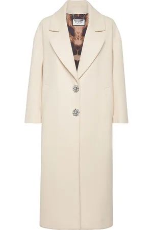 Philipp Plein Cappotto Skull con cristalli
