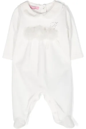 MISS BLUMARINE Pigiama con applicazione a fiori