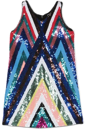 Dsquared2 Abito smanicato con paillettes