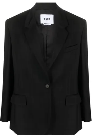 Msgm Blazer monopetto con revers classici