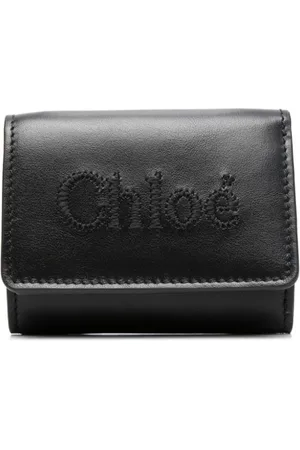 Chloé Portafoglio Sense mini in pelle