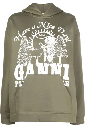 Ganni Felpa con cappuccio