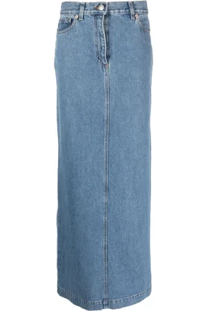 MAGDA BUTRYM Gonna lunga denim