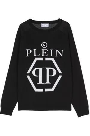 Philipp Plein Maglione girocollo con logo