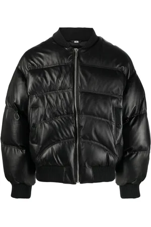 GCDS Piumino in pelle