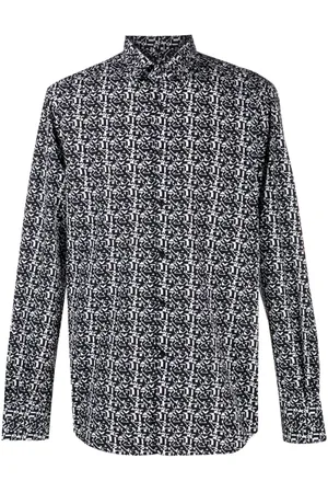 Karl Lagerfeld Camicia con stampa astratta