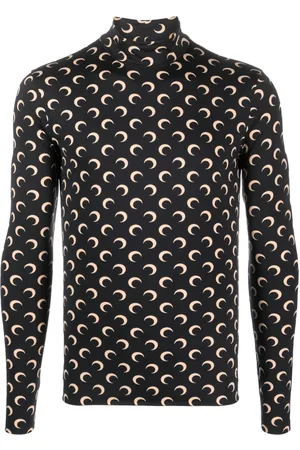 Marine Serre Top Crescent Moon a collo alto
