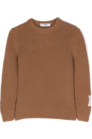 Msgm Maglione girocollo con logo