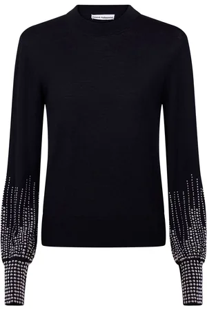 Paco rabanne Maglione con borchie sui polsini