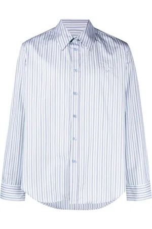 MARTINE ROSE Camicia con ricamo