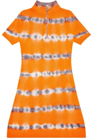 Diesel Abito M-Zafora corto con fantasia tie dye