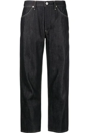 Jil Sander Jeans con cuciture a contrasto