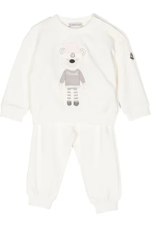 Moncler Tuta sportiva Teddy Bear con stampa