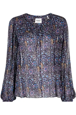 Marant Etoile Blusa Daytonea a fiori