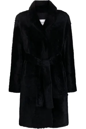 YVES SALOMON Cappotto con cintura