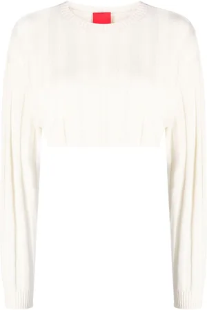 Cashmere In Love Maglione Remy crop a coste