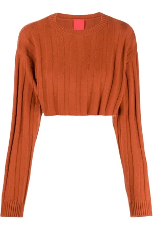 Cashmere In Love Maglione Remy crop a coste