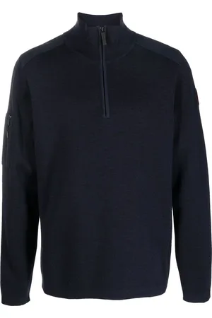 Canada Goose Felpa Stormont con mezza zip