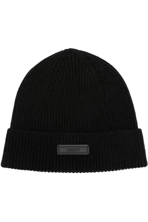 VERSACE Berretto con applicazione logo