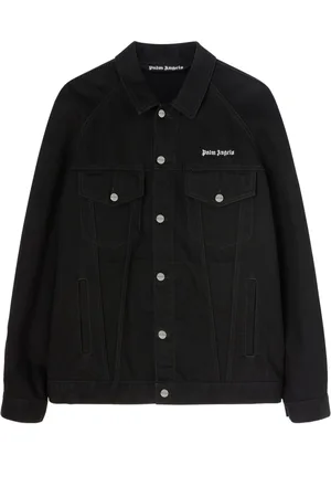 Palm Angels Giacca denim con ricamo
