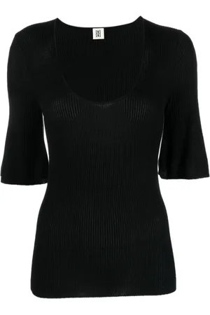 By Malene Birger T-shirt con scollo ampio