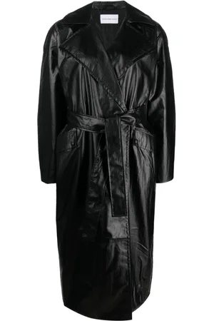 Calvin Klein Trench con balze