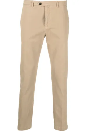 BRIGLIA Pantaloni slim a vita media