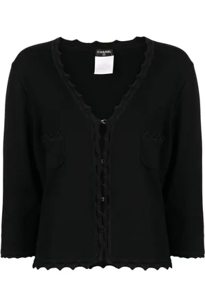 CHANEL Cardigan con scollo a V