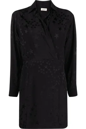 Zadig & Voltaire Abito corto con effetto jacquard