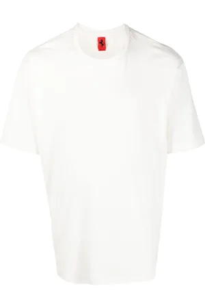 FERRARI T-shirt con logo goffrato