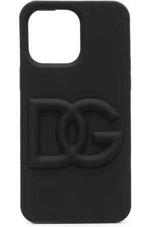 Dolce & Gabbana Cover per iPhone 14 Pro Max con logo goffrato