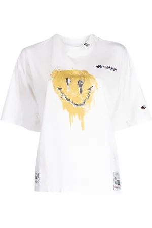 Maison Mihara Yasuhiro T-shirt con ricamo