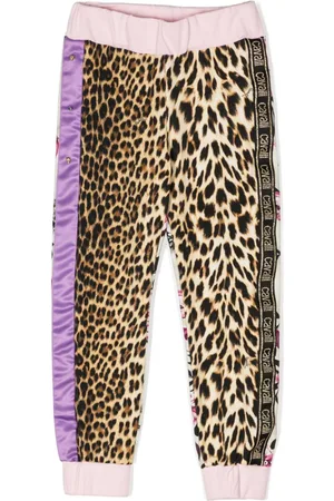 Roberto Cavalli Pantaloni sportivi con stampa