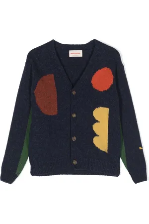Bobo Choses Cardigan con intarsio