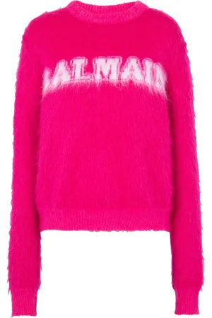 Balmain Maglione con effetto jacquard