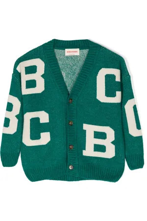 Bobo Choses Cardigan con effetto jacquard