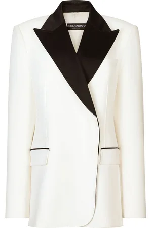 Dolce & Gabbana Blazer monopetto con revers a lancia